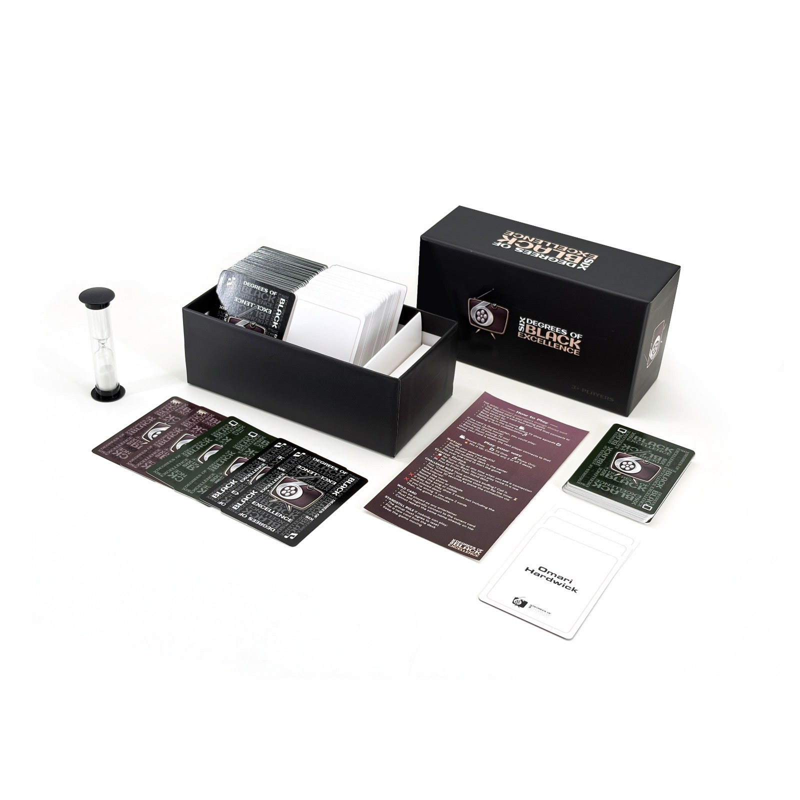6 Degrees of Black Excellence - Black History Trivia & Party Game (Pre-order)