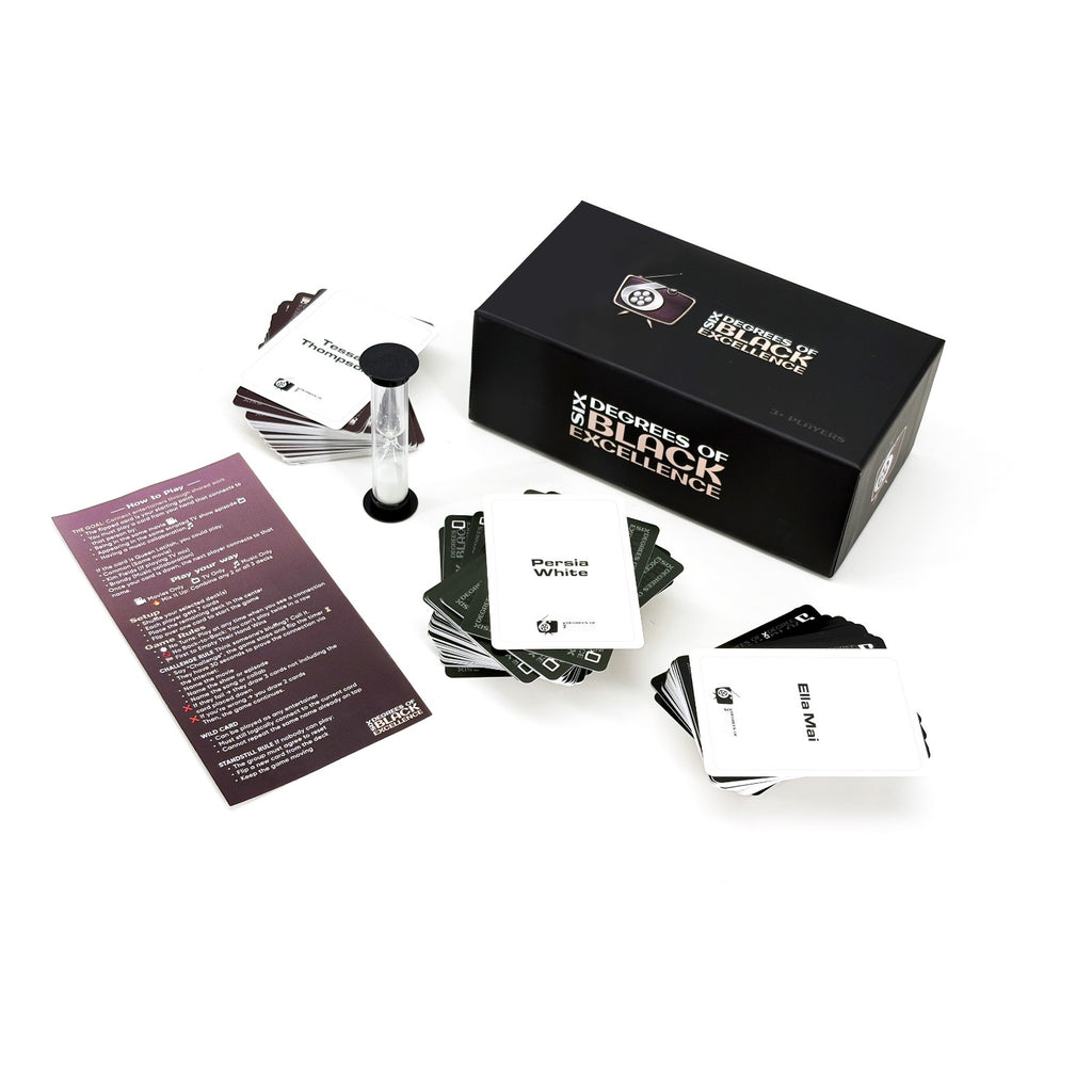6 Degrees of Black Excellence - Black History Trivia & Party Game (Pre-order)