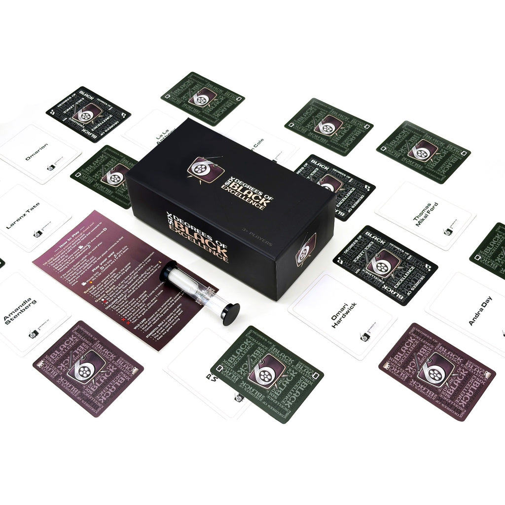 6 Degrees of Black Excellence - Black History Trivia & Party Game (Pre-order)
